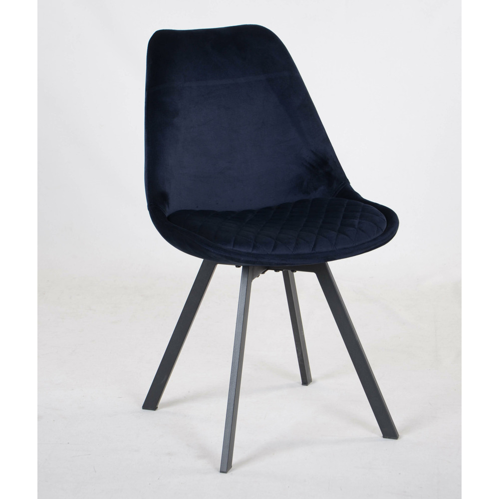 Židle Isabella Samet - Černá