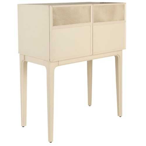 Béžová dubová komoda ZUIVER JUNE 80 x 45 cm