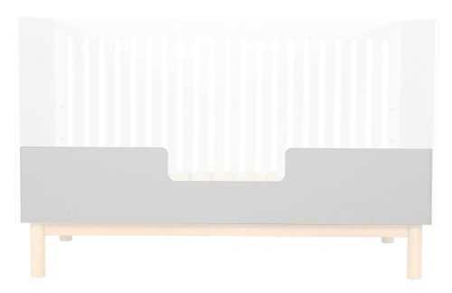 Béžová lakovaná zábrana na dětské postele Quax Mood 140 x 26 cm