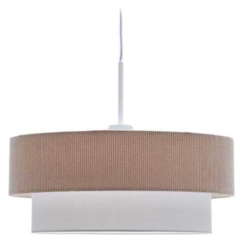 Béžové závěsné světlo Kave Home Bianella 40 cm