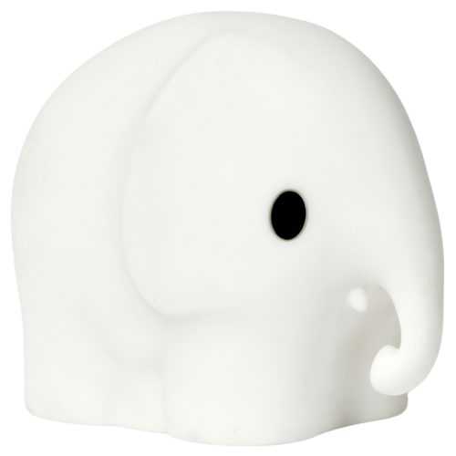 Bílá plastová dětská LED lampa Mr. Maria Elephant 9