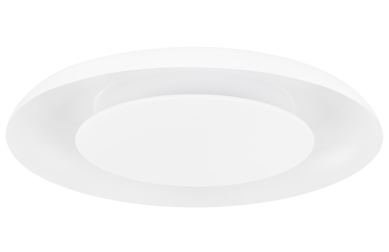 Bílé kovové stropní LED světlo Nova Luce Epos 60 cm