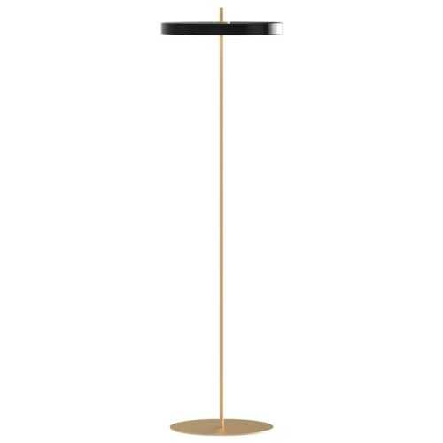 Černá kovová stojací lampa UMAGE ASTERIA 150 cm