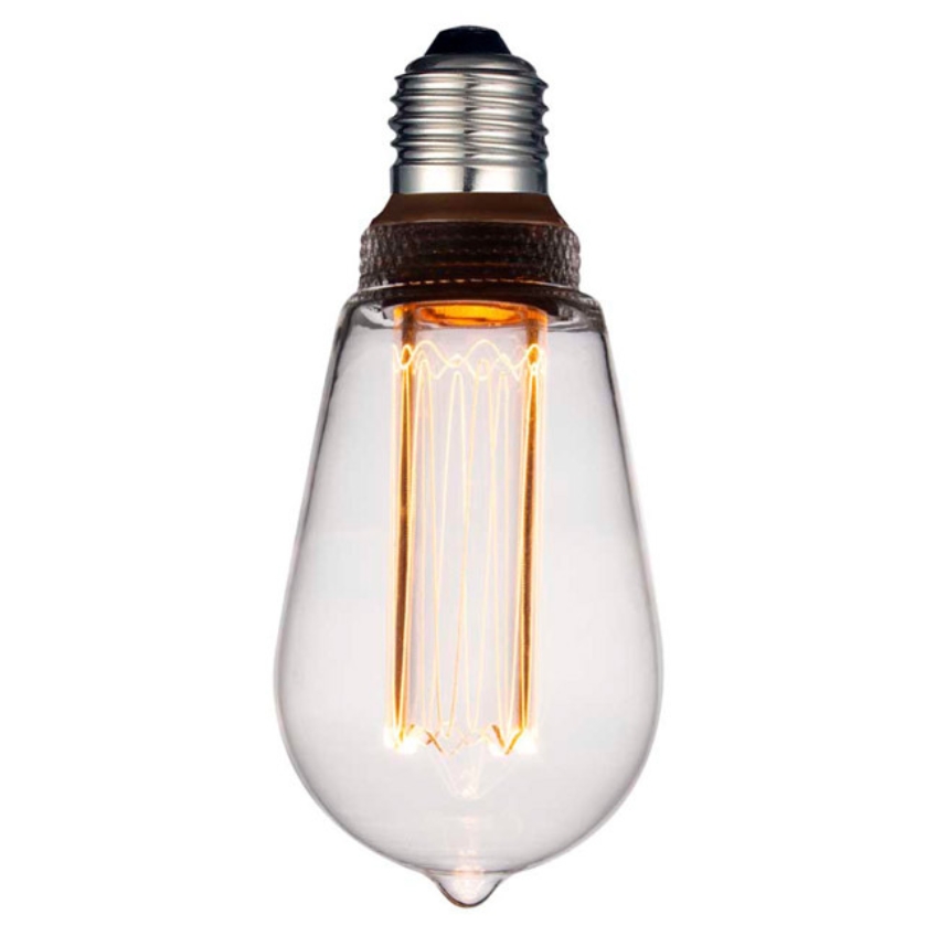 Čirá žárovka Halo Design COLORS Dim LED Drop E27 5W