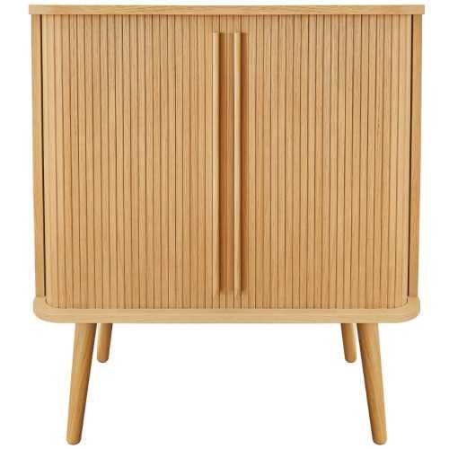 Dubová komoda Woodman Rove Tambour 83 x 40 cm