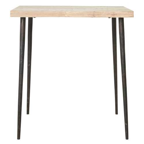 House Doctor Mangový jídelní stůl Slated 70 x 70 cm