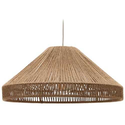 Jutové stínidlo Kave Home Pontos 45 cm