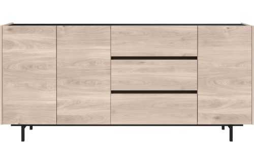 Komoda GEMA Centaurus 190 x 40 cm v dubovém dekoru