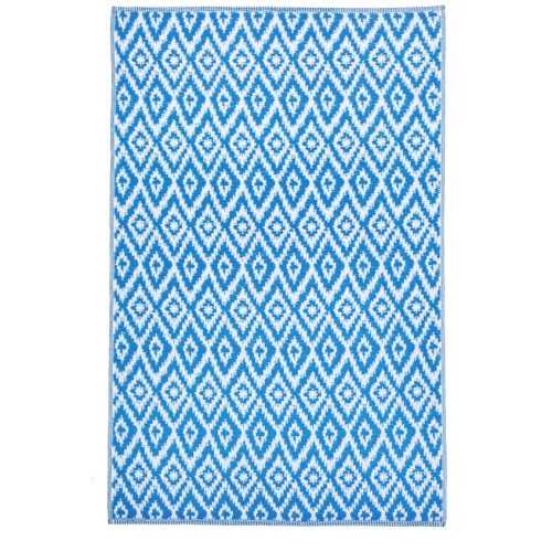 Modro-bílý koberec Bizzotto Rombus 120 x 180 cm