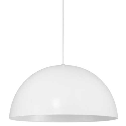 Nordlux Bílé kovové závěsné světlo Ellen 30 cm