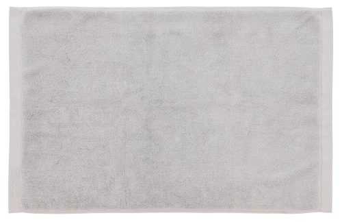 Södahl Světle šedá bavlněná koupelnová předložka Comfort 50 x 80 cm
