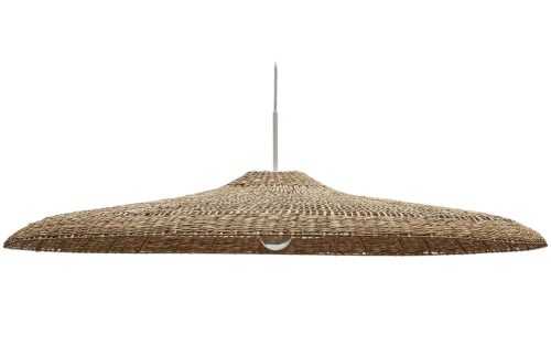 Stínidlo Kave Home Cruilles 100 cm z přírodních vláken