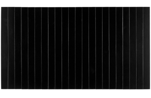 WOOOD Černá dubová odkládací podložka na područku pohovky Wonda 44 x 24 cm