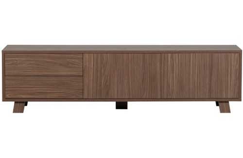 WOOOD Ořechový TV stolek Eppes 160 x 44 cm