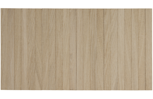 WOOOD Přírodní dubová odkládací podložka na područku pohovky Wonda 44 x 24 cm